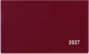 Wöchentlicher Terminkalender - Cyril - PVC - Bordeaux